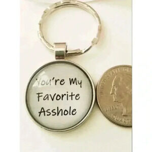 you'RE my Favorite funny keychain